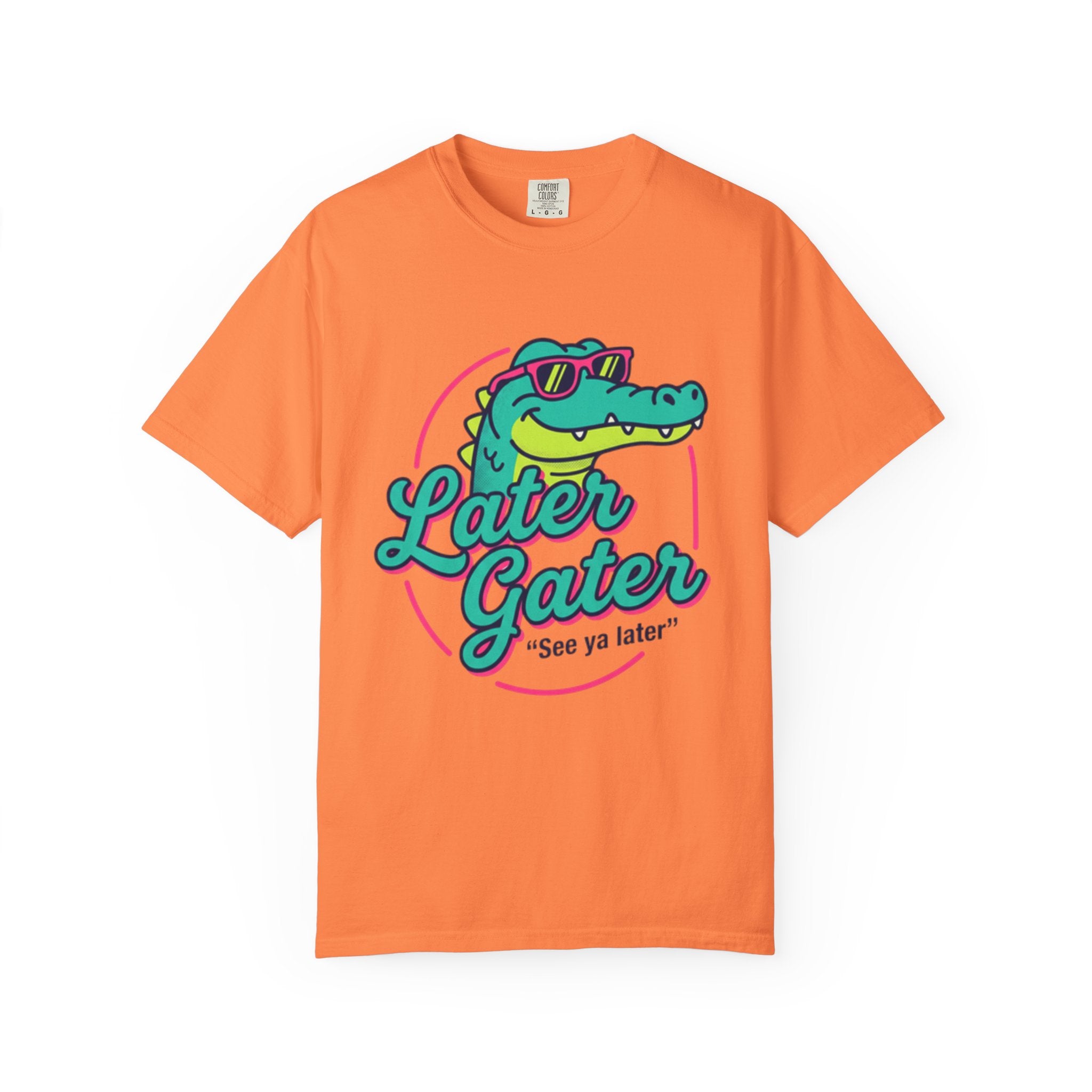 Later Gater T-Shirt — Retro Cool Alligator Graphic Tee