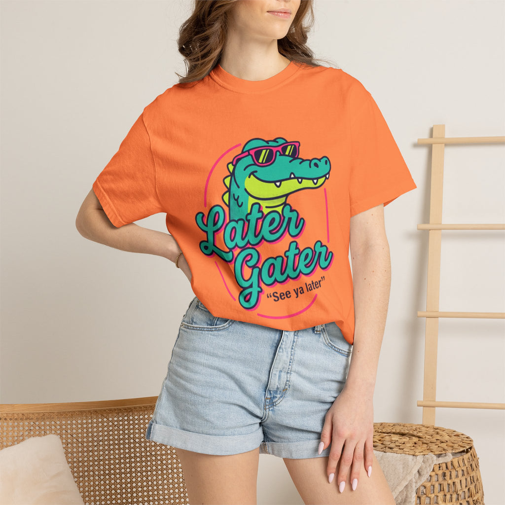 Later Gater T-Shirt — Retro Cool Alligator Graphic Tee