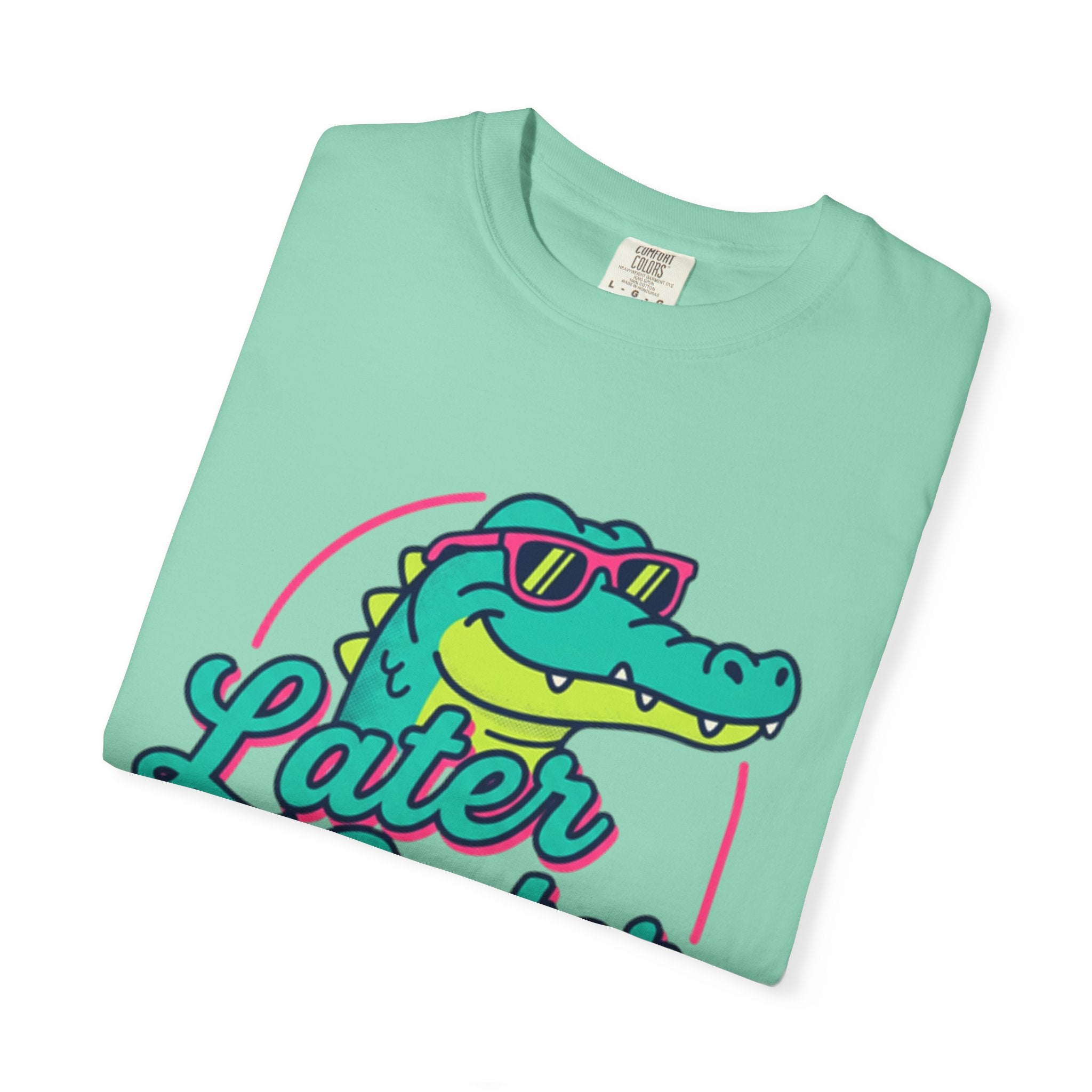 Later Gater T-Shirt — Retro Cool Alligator Graphic Tee