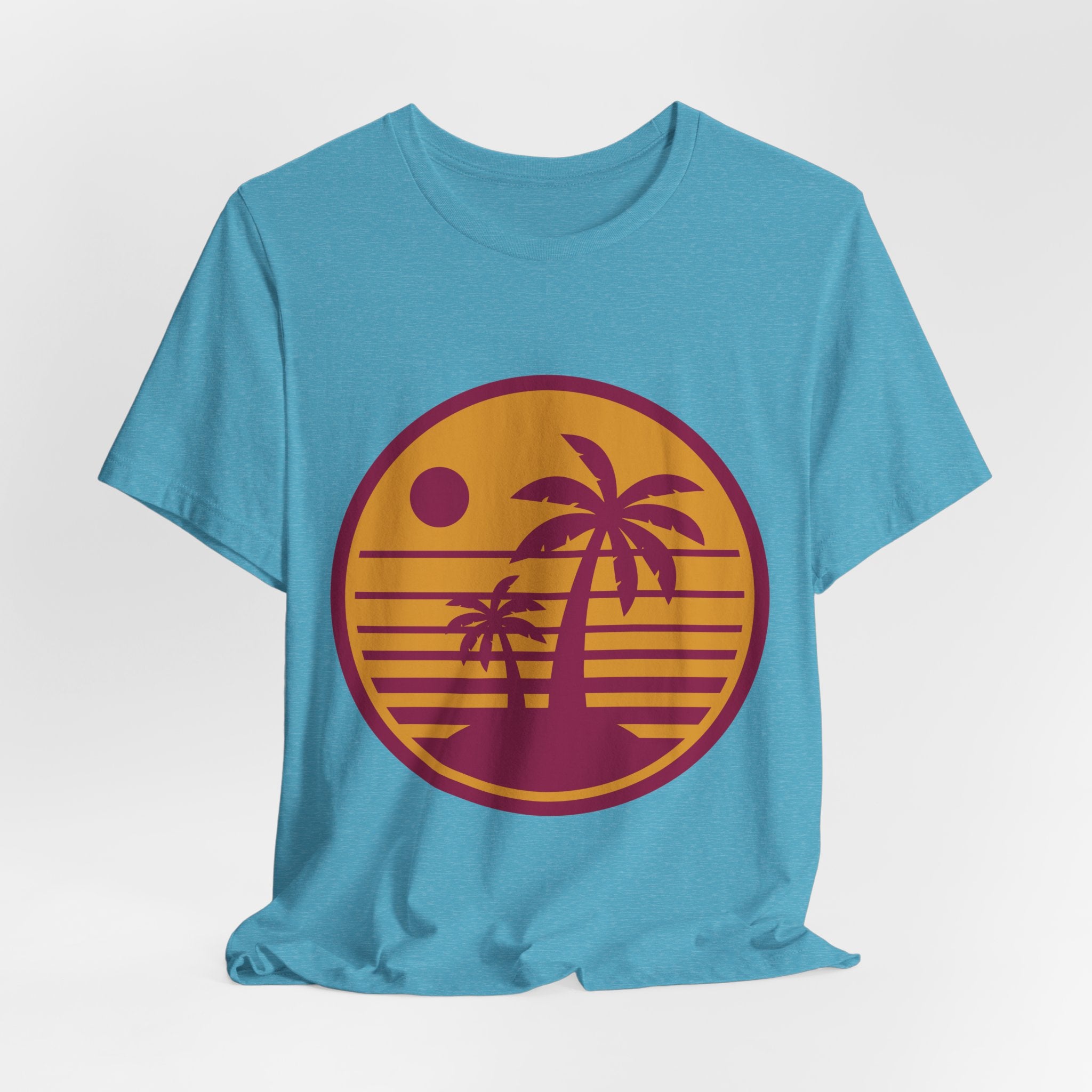 Retro Palm Sunset T-Shirt