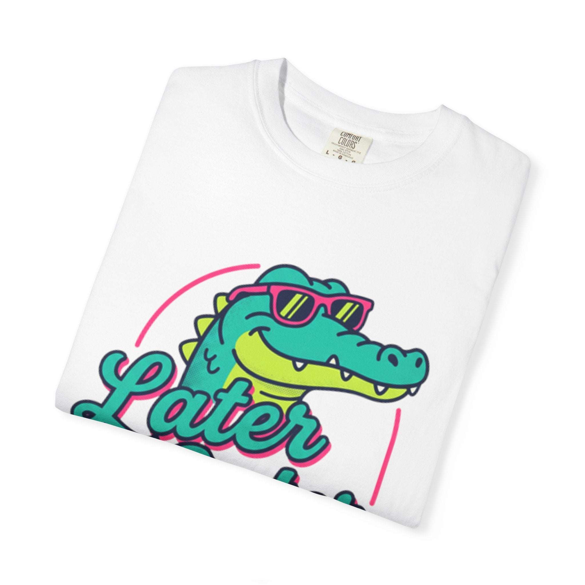 Later Gater T-Shirt — Retro Cool Alligator Graphic Tee