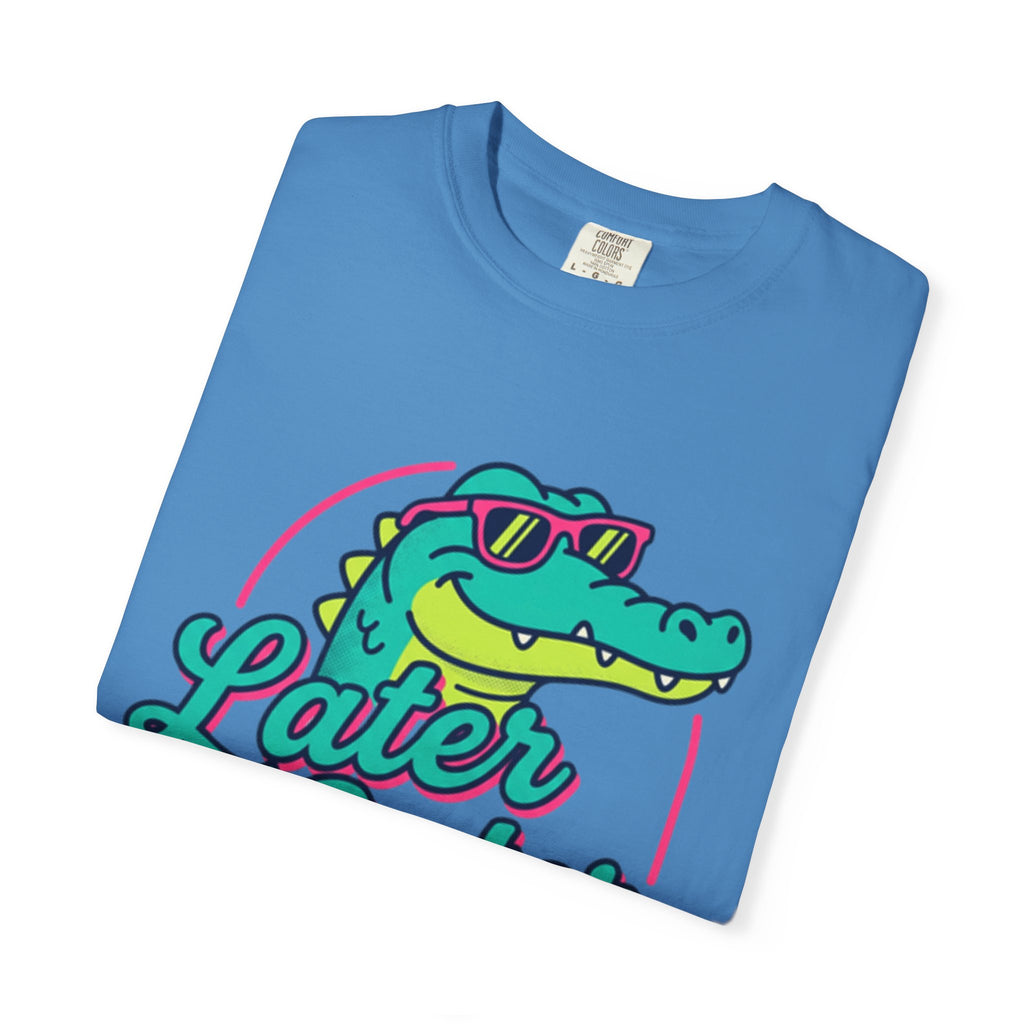 Later Gater T-Shirt — Retro Cool Alligator Graphic Tee