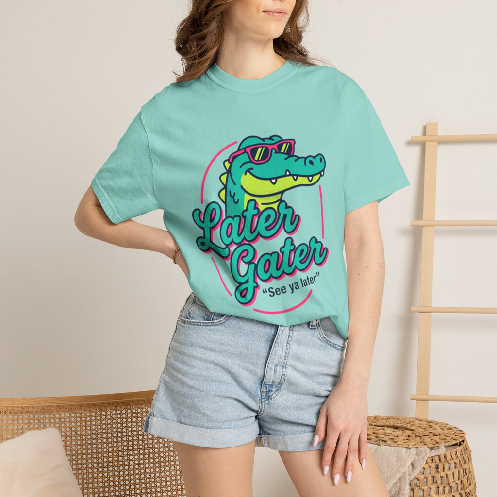 Later Gater T-Shirt — Retro Cool Alligator Graphic Tee