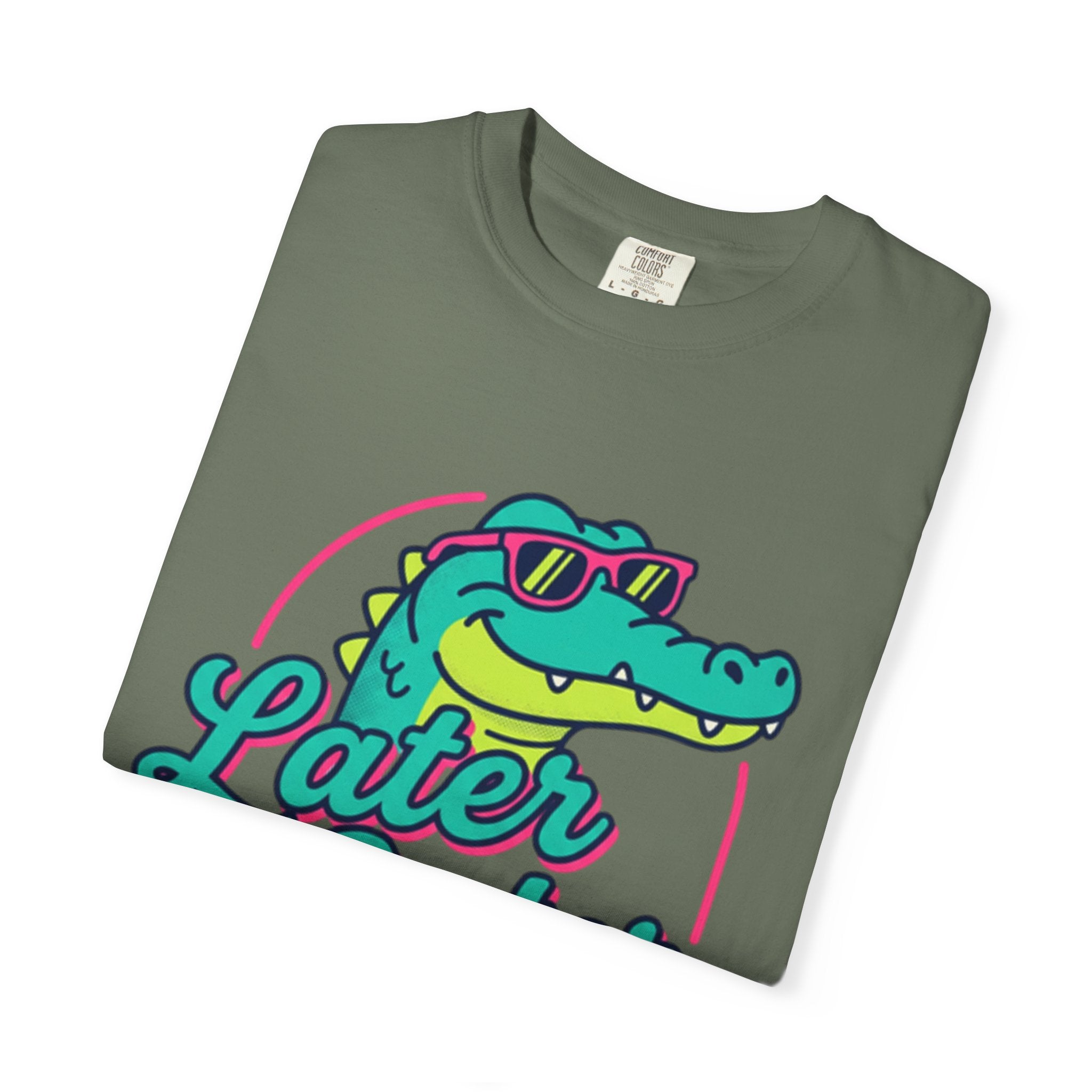 Later Gater T-Shirt — Retro Cool Alligator Graphic Tee