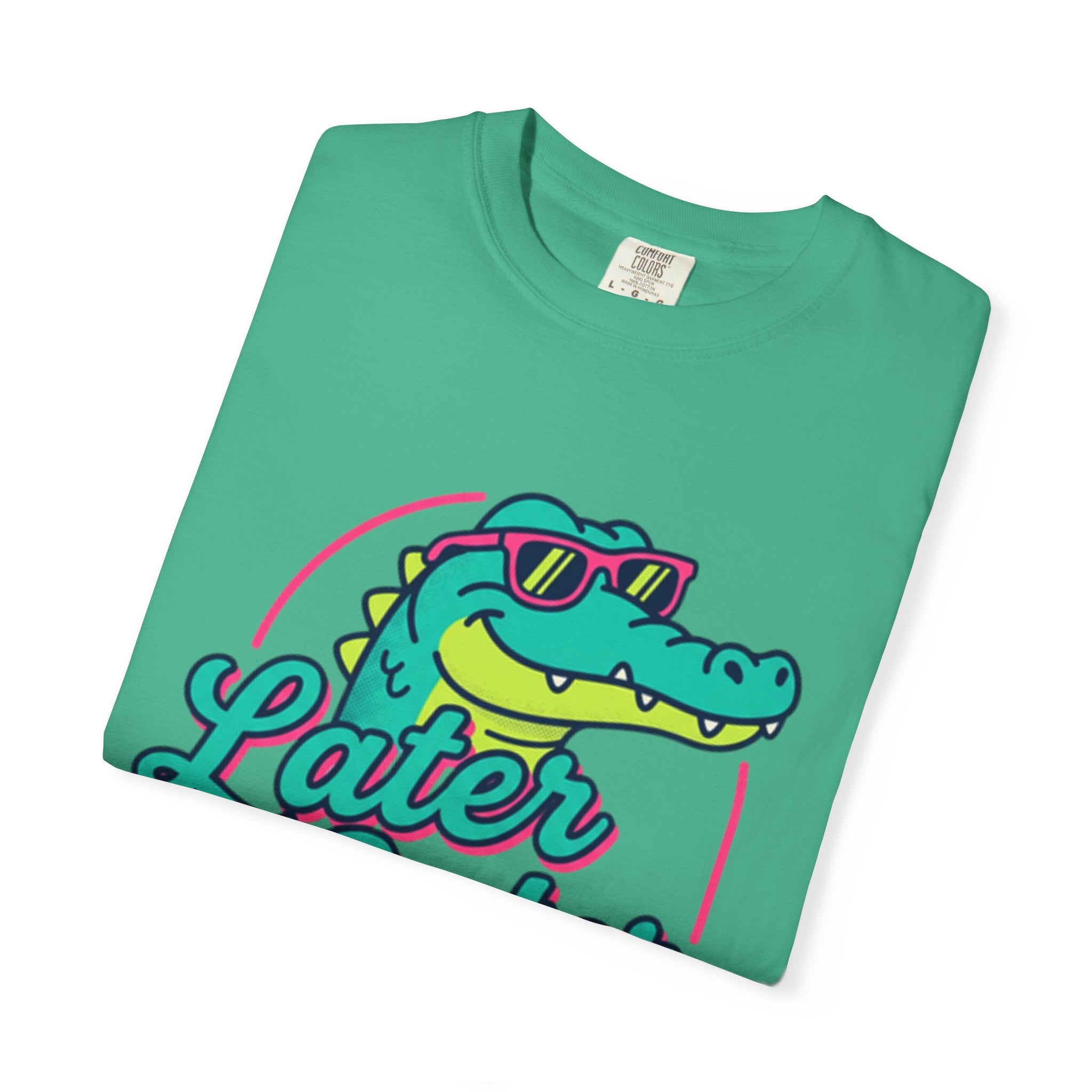 Later Gater T-Shirt — Retro Cool Alligator Graphic Tee