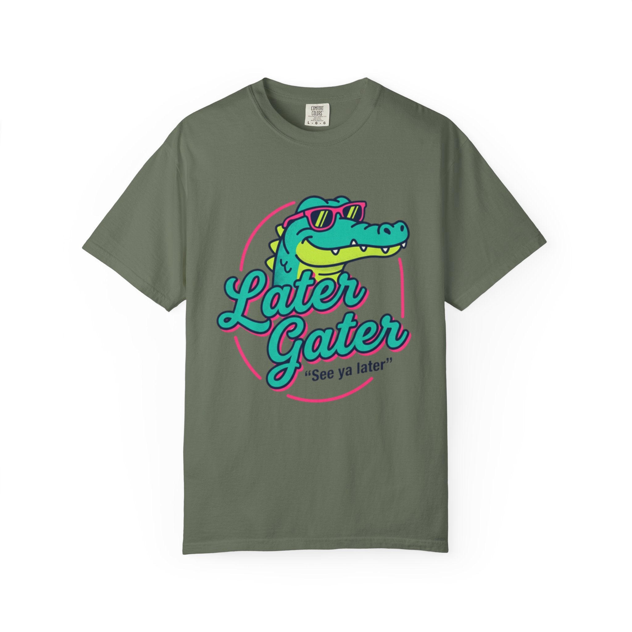 Later Gater T-Shirt — Retro Cool Alligator Graphic Tee